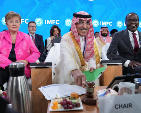 IMF chief hopes for easing of US, China tensions to avoid hit to global economy