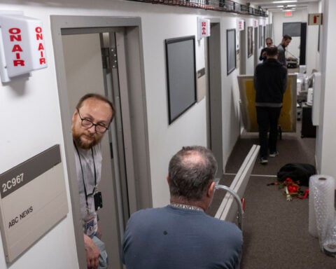 News stories show that reporters may have left the Pentagon, but they haven't stopped working