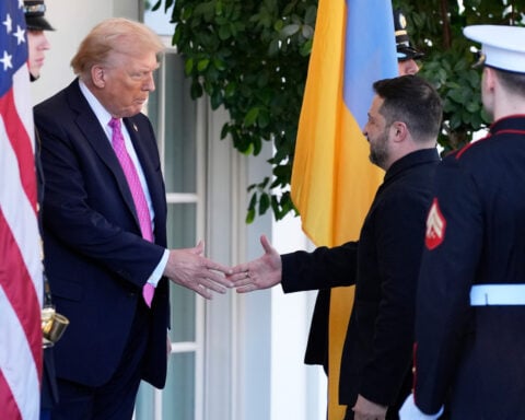 President Donald Trump drops the F-bomb before the cameras. It wasn't the first time