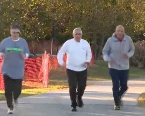 38 runners competing in their 25th race of the 25th Baltimore Running Festival