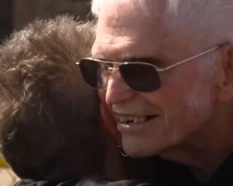 Students, staff surprise beloved 86-year-old custodian on his birthday