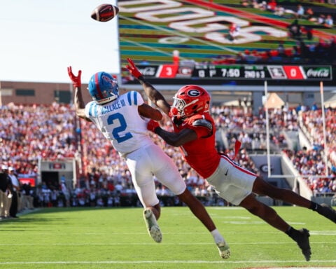 Shuffle in store for AP Top 25 after four top 10 teams falter