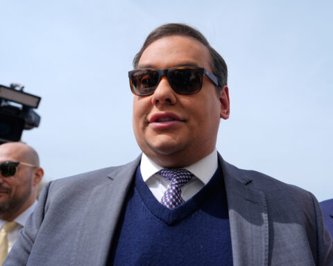 George Santos says he's humbled but dismisses 'pearl clutching' critics