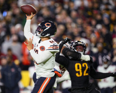 Jayden Daniels' injury is not significant but his status against the Chiefs is not yet known