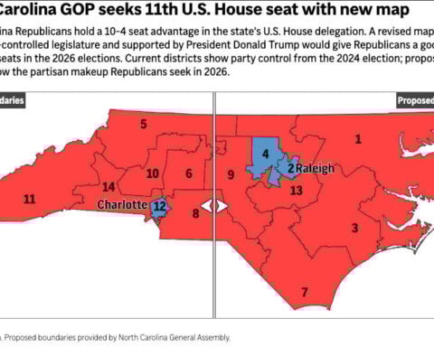 North Carolina GOP advances congressional map to secure another House seat for Trump