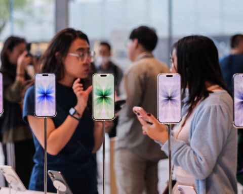 Apple nears $4 trillion valuation as shares surge on strong iPhone 17 demand