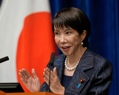 Japan's Takaichi calls on BOJ to pursue inflation driven by wage gains