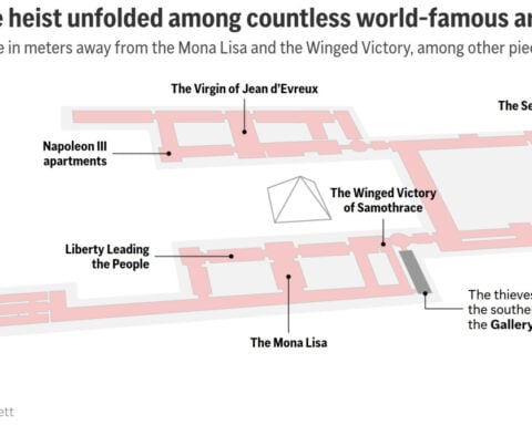 Paris prosecutor says stolen Louvre jewels worth an estimated $102 million