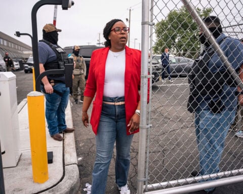 Democratic congresswoman appears in court to fight charges she interfered with ICE arrest