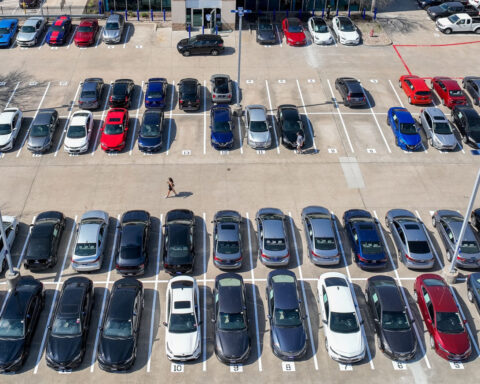 A significant group of Americans are falling behind on their car payments - an economic warning sign