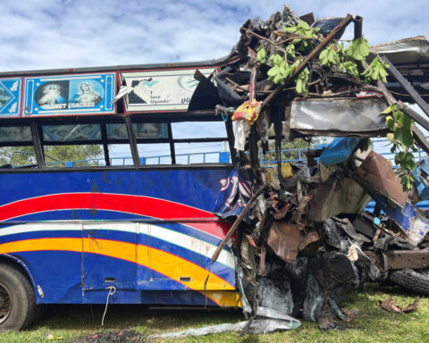 Ugandan police lower death toll from major bus crash to 46