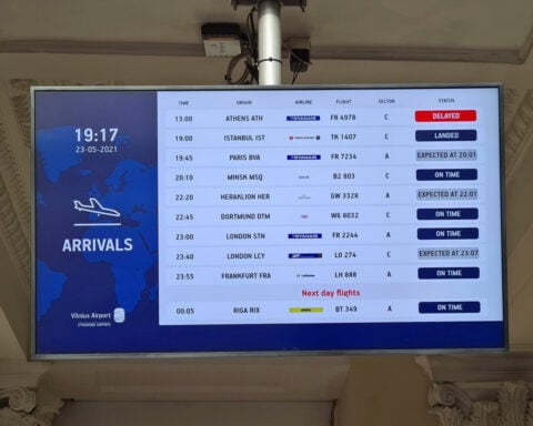 Lithuania reopens airport after balloon incident, will shut Belarus border if it recurs