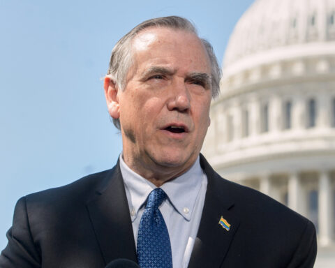 Democratic Sen. Merkley of Oregon speaks for more than 22 hours to protest Trump amid shutdown