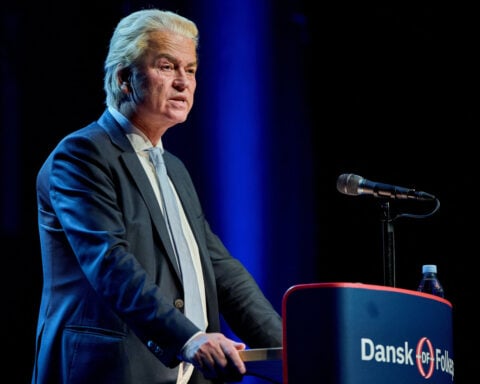 Dutch police detain man over threats to far-right politician Wilders ahead of election