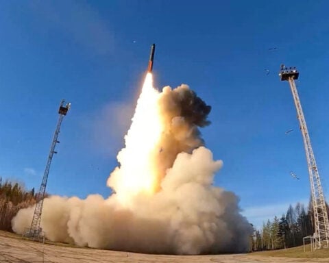 US sanctions Russian oil companies as Moscow holds nuclear drills