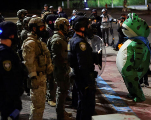 Fact check: Trump falsely claims, again, that Portland is burning down