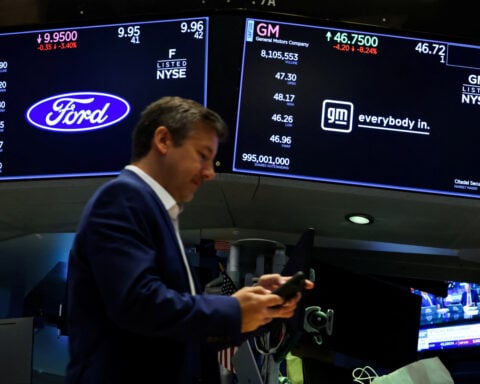 Trump says GM, Ford execs thanked him for tariffs, soaring stocks