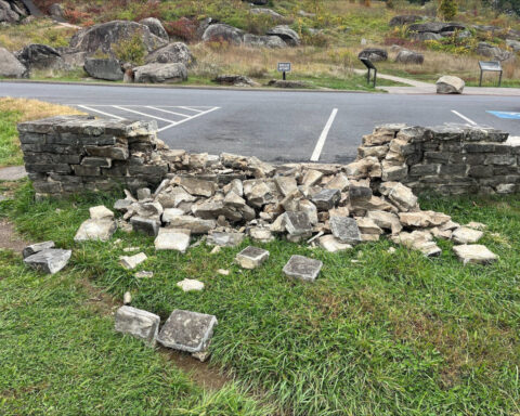 Gettysburg suffers damage as advocates ask public to be vigilant during shutdown