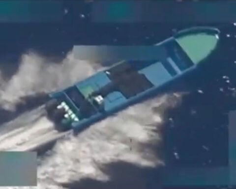 Video shows first US strike of alleged drug trafficking boat in the Pacific