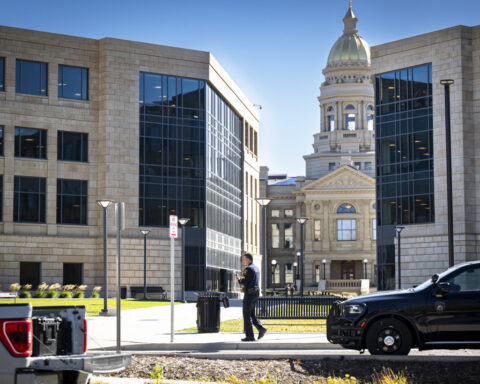 Wyoming Capitol bomb investigators focus on men seen in security video