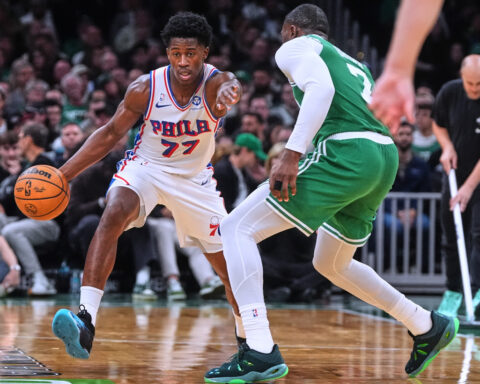 76ers rookie VJ Edgecombe scores 34 points in opener, most in NBA debut since Wilt Chamberlain