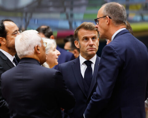 EU leaders agree to future Ukraine funds but make little headway on a plan to use Russia's assets