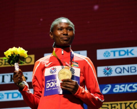 Marathon world-record holder Ruth Chepng'etich banned 3 years after admitting doping violation