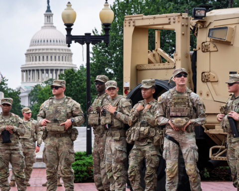 DC police detained man for protesting National Guard patrol with Darth Vader song, lawsuit says