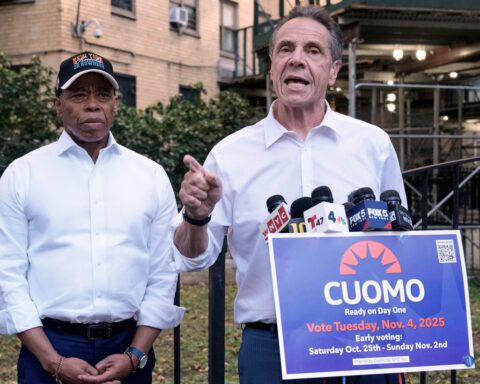 Eric Adams endorses once bitter rival Andrew Cuomo in New York City's mayoral race