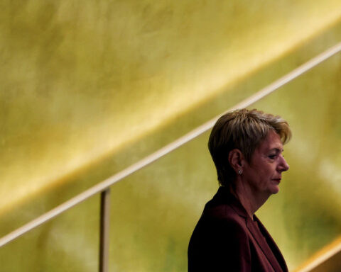 Swiss president strikes cautious note on prospects for US tariff deal in 2025