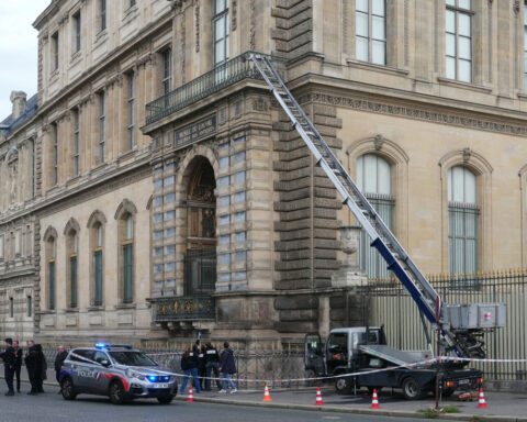 Louvre heist lift-maker capitalizes on product’s notoriety with cheeky Instagram ad