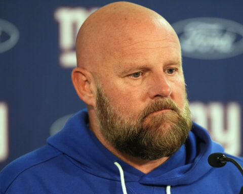 NFL fines Giants, coach Brian Daboll and rookie Cam Skattebo for violating concussion protocols