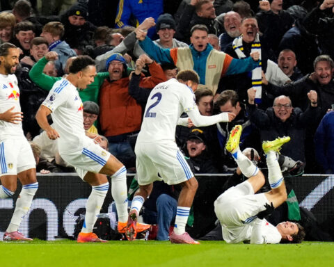 Aaronson scores early as Leeds beat struggling West Ham 2-1 in Premier League