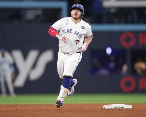 Barger, Varsho and Kirk lead homer barrage as Blue Jays rout Dodgers 11-4 in World Series opener