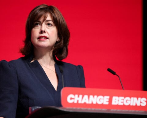 UK Labour Party elects deputy leader who urges more focus on left-wing values