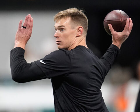 Falcons QB Michael Penix Jr. and top WR Drake London to miss game against Dolphins due to injuries