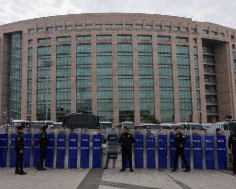 Jailed Istanbul mayor hit with new 'espionage' arrest order as opposition crackdown deepens