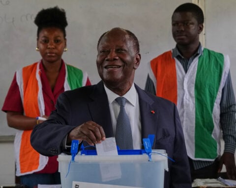 Ivory Coast President Alassane Ouattara reelected to fourth term, early results show