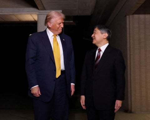 Trump gets royal welcome in Japan, China trade truce hopes rise