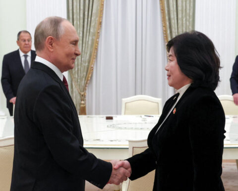 Putin says 'everything going to plan' with North Korea