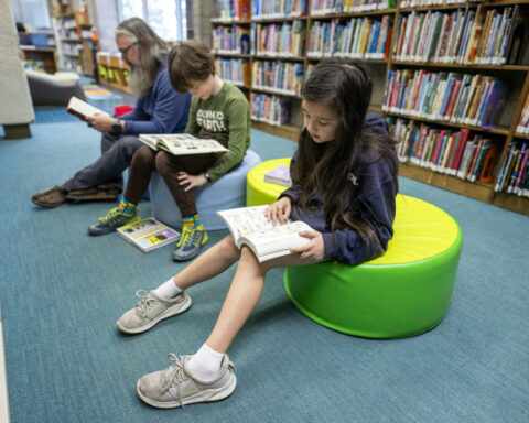 Children learn to read with books that are just right for them – but that might not be the best approach