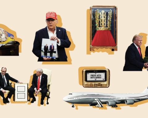 Gold crown, golf clubs and a jet: Tracking Trump’s gifts from foreign leaders this year