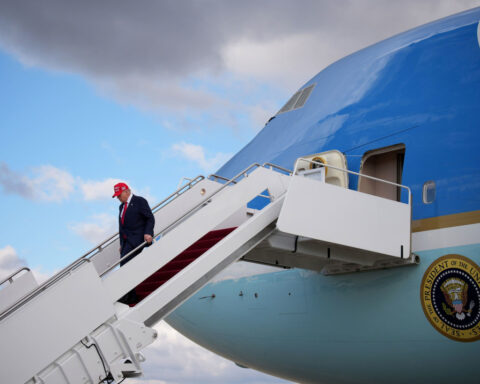 Trump calls for end of Senate filibuster to break funding stalemate