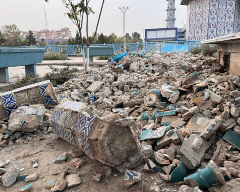 Powerful 6.3 earthquake hits northern Afghanistan, killing 20 and damaging historic Blue Mosque