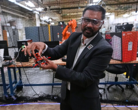 How tiny drones inspired by bats could save lives in dark and stormy conditions