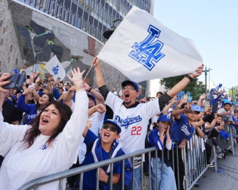 Dodgers celebrate historic back-to-back World Series titles with downtown parade