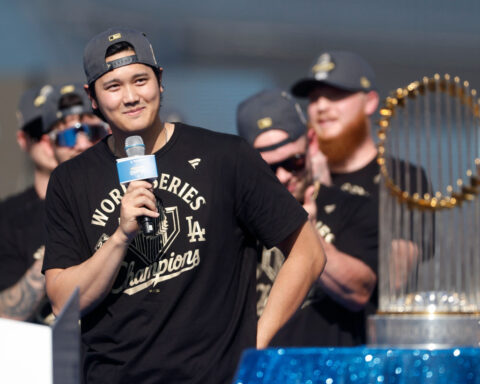 Dodgers celebrate back-to-back World Series wins with parade through Los Angeles