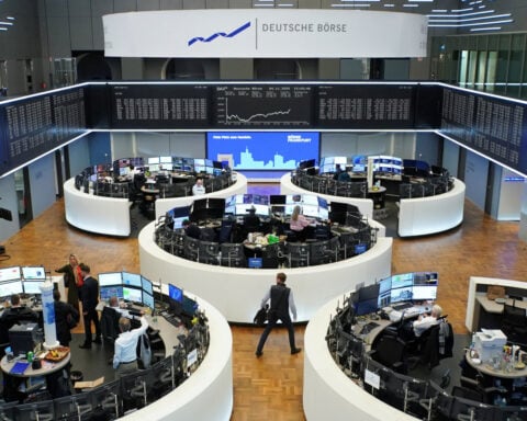 Tech stocks pull European shares lower; earnings in focus  