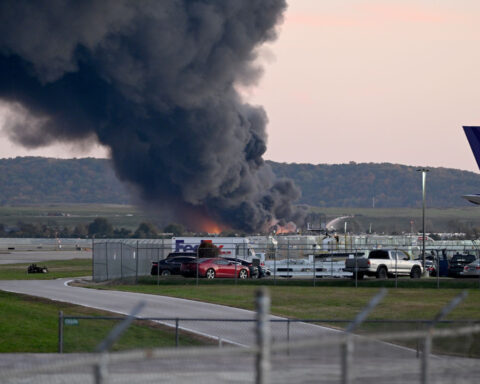 Dash cam video shows UPS plane with missing engine before crash