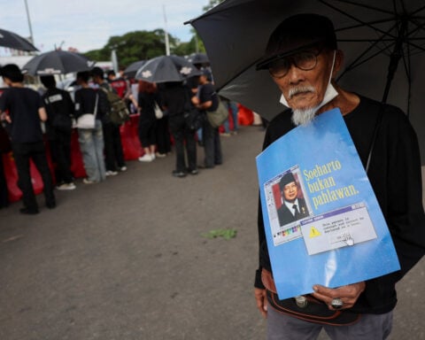 Indonesian activists rally against plan to name Suharto as national hero